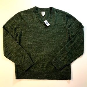 Gap Men’s V Neck Sweater Sz Large